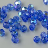 Zdjęcie - Fire Polish Sapphire AB (X30050) 4mm